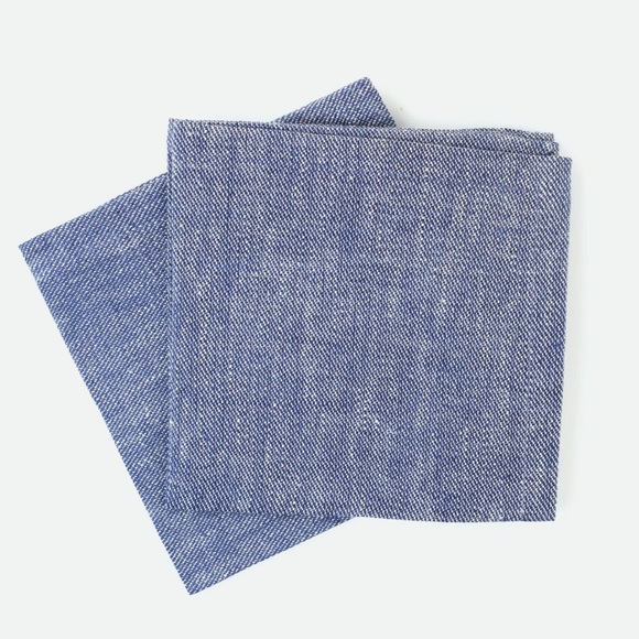 Huckberry Linen Cocktail Napkins - Picture 3 of 4